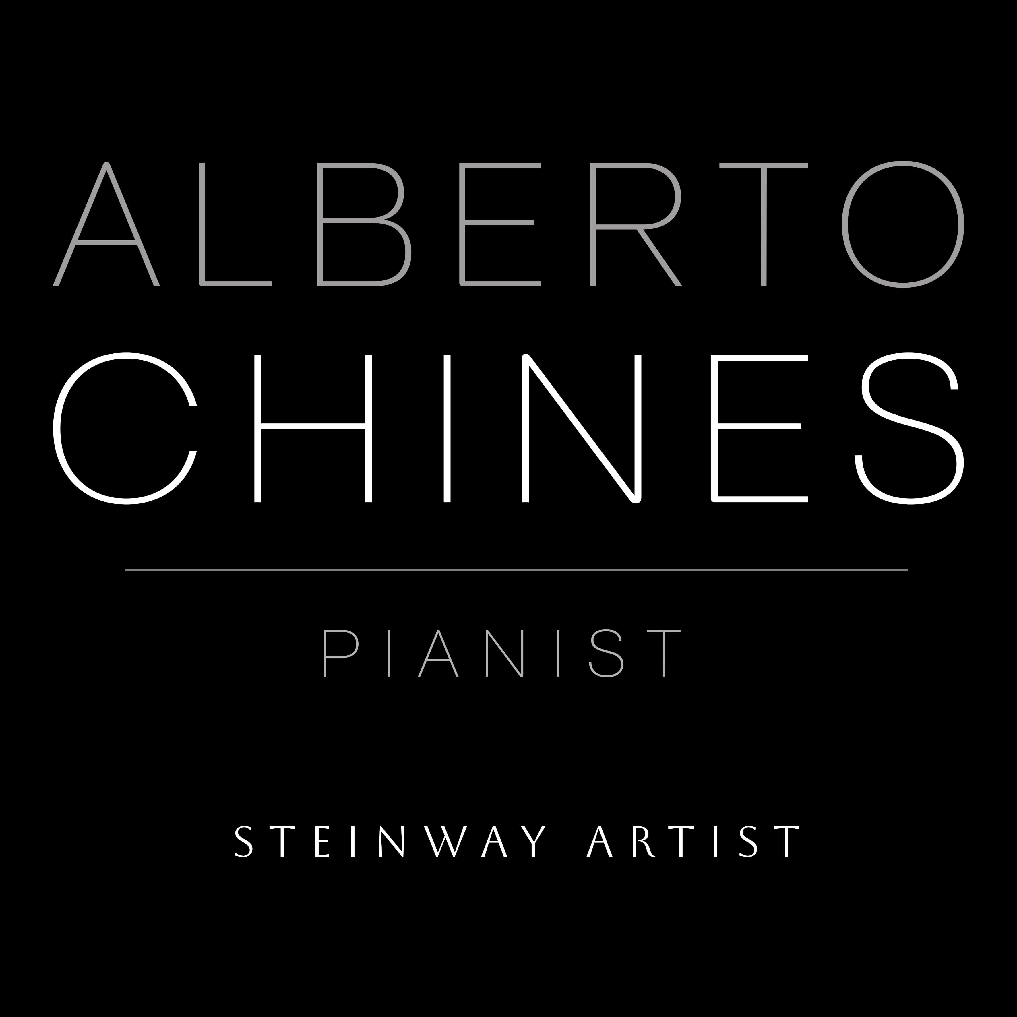 Alberto Chines. Steinway Artist - Italian Pianist - Professor